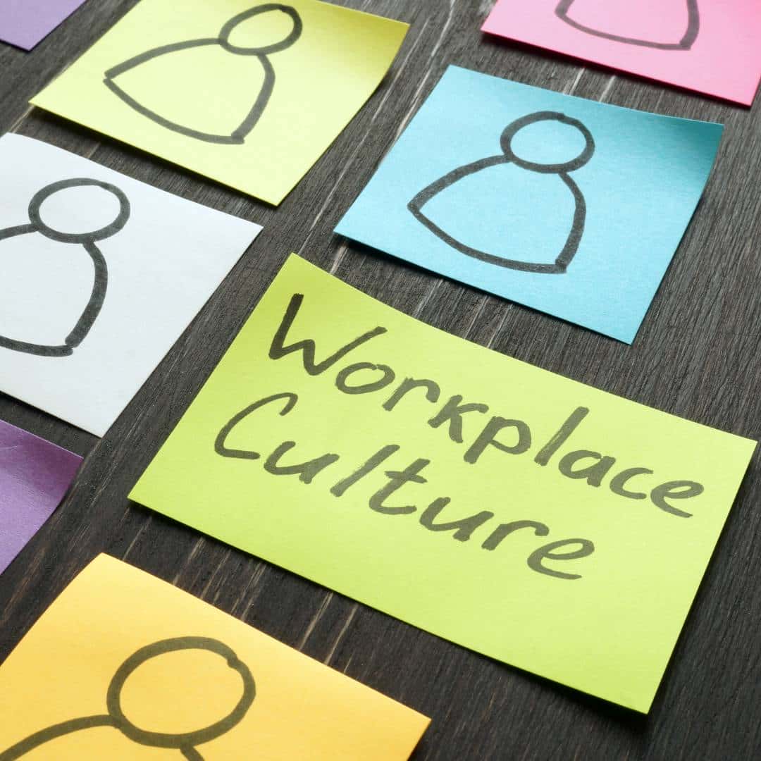 sticky note ideas to improve workplace culture 